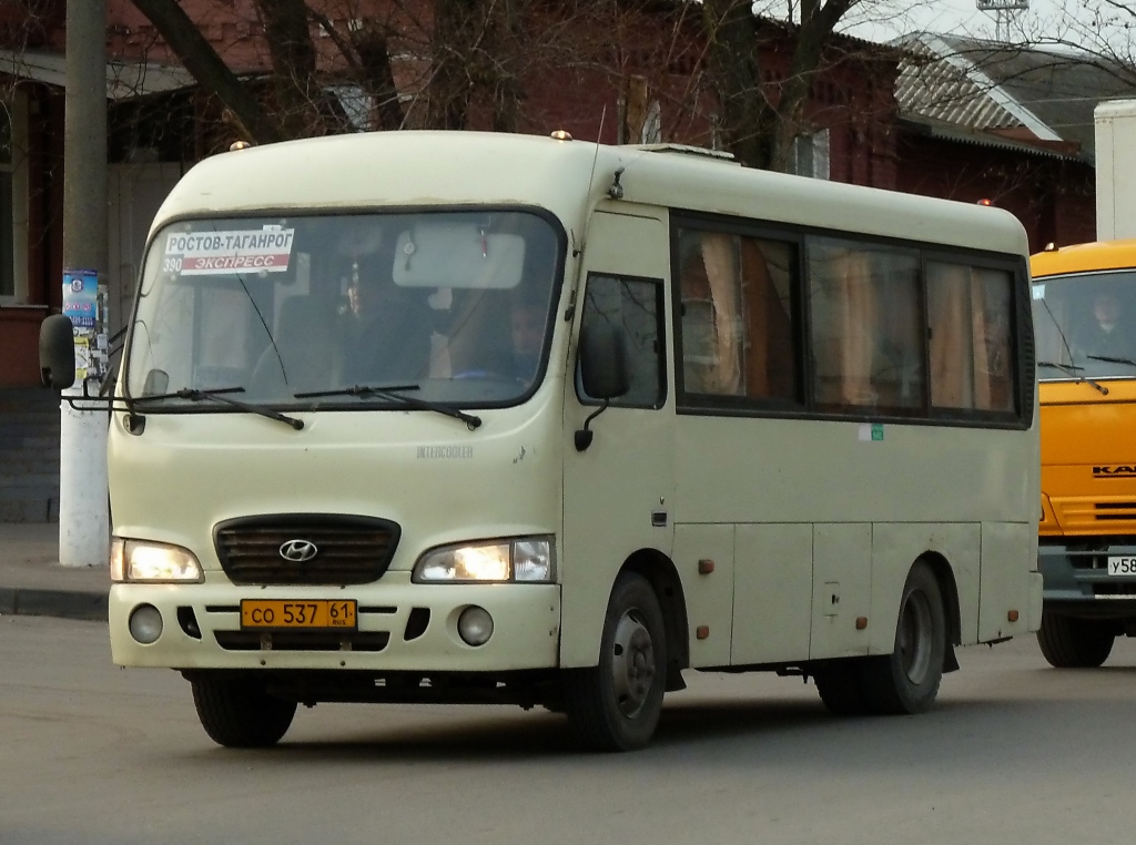 Ростовская область, Hyundai County SWB C08 (РЗГА) № СО 537 61