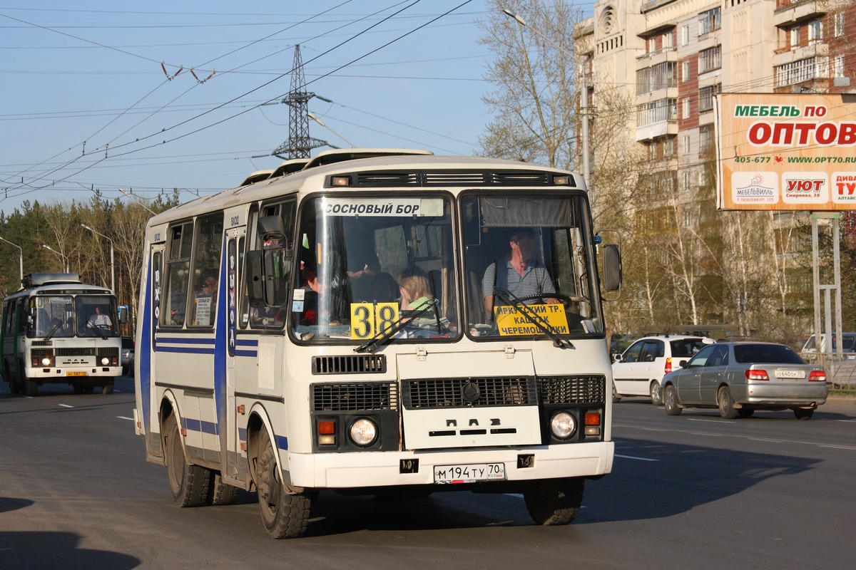 Томская область, ПАЗ-32054 № М 194 ТУ 70