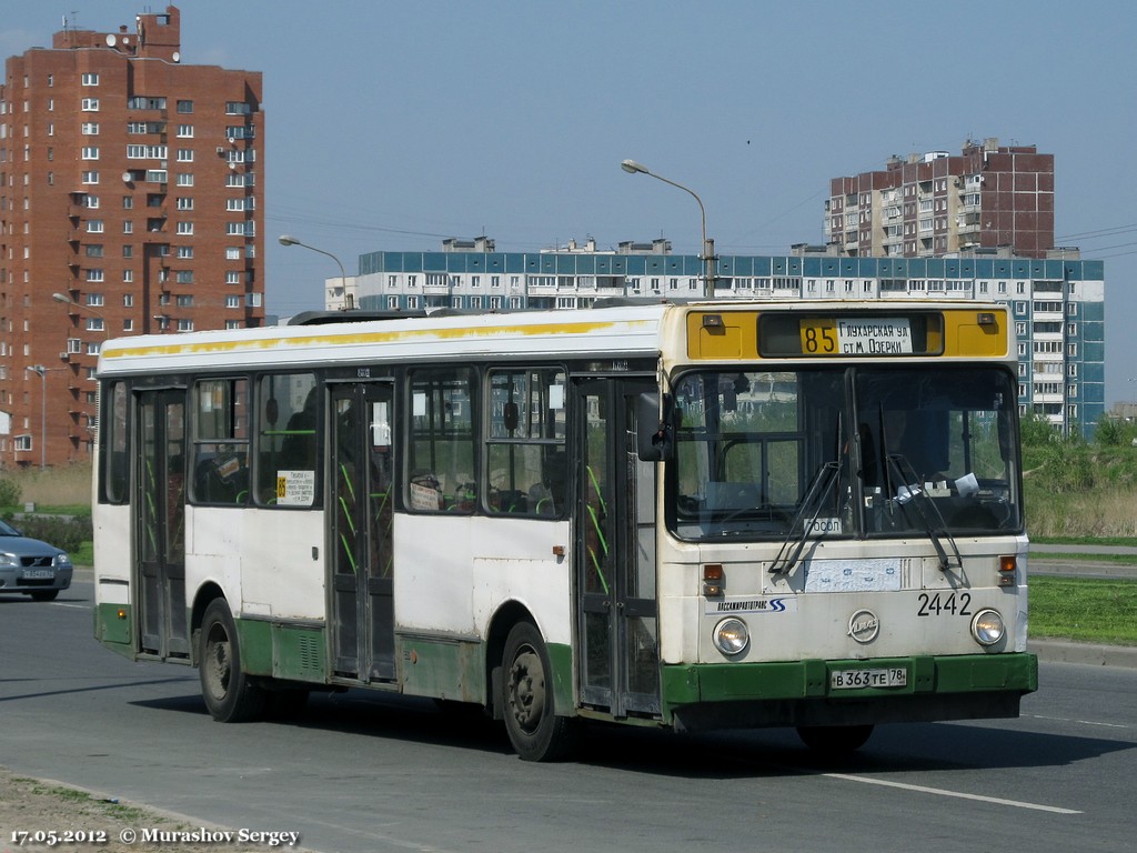 Санкт-Петербург, ЛиАЗ-5256.25 № 2442