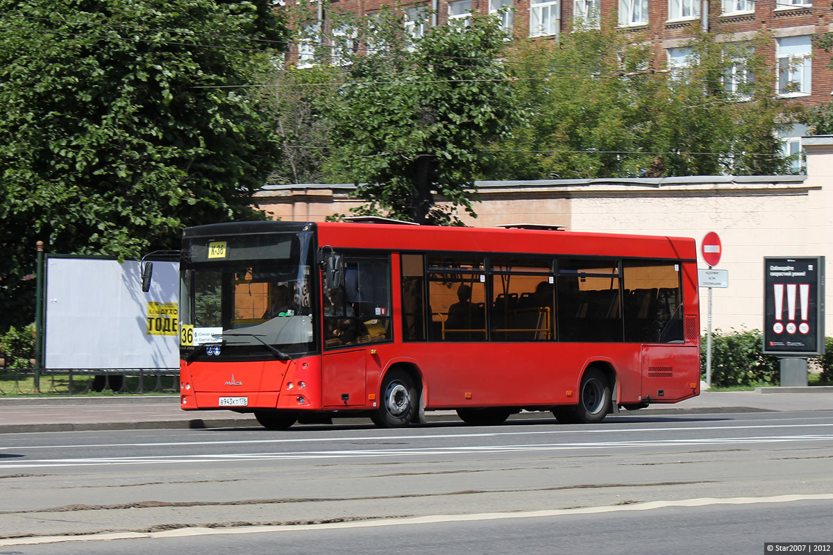 Санкт-Петербург, МАЗ-206.067 № В 943 КТ 178