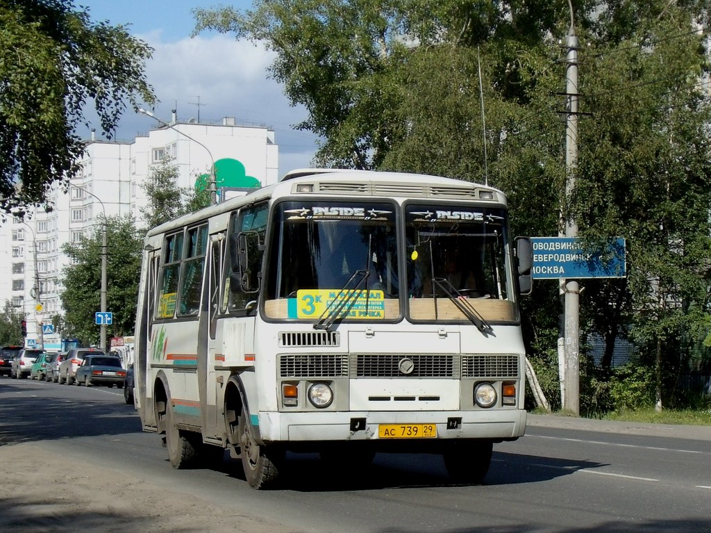 Архангельская область, ПАЗ-32054 № АС 739 29