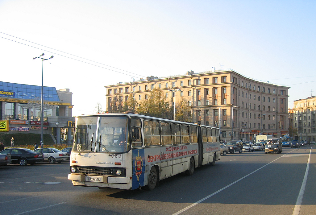 Санкт-Петербург, Ikarus 280.33O № 7453