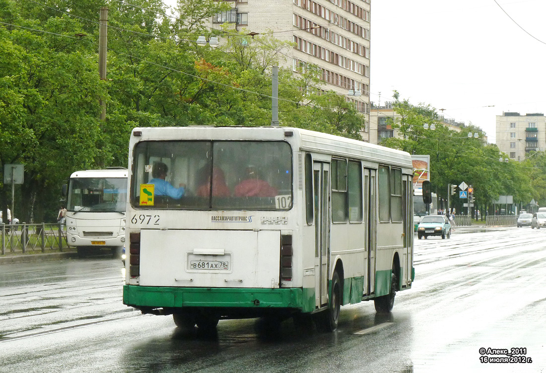 Санкт-Петербург, ЛиАЗ-5256.00 № 6972