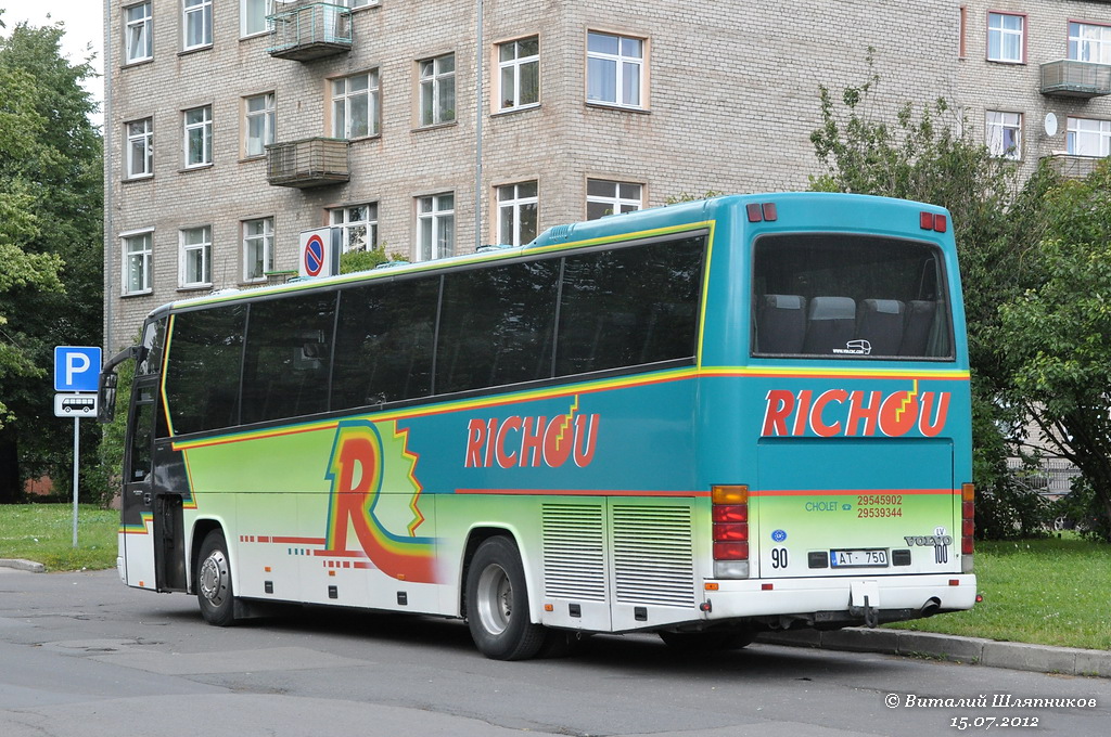 Латвия, Drögmöller EuroComet (Volvo B12-600) № AT-750