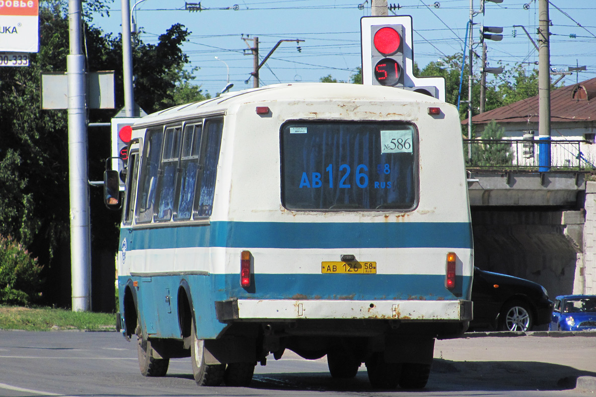 Penzai terület, PAZ-3205-110 sz.: АВ 126 58
