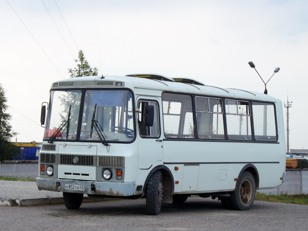 Кировская область, ПАЗ-32053-110-07 № Н 852 ЕВ 43