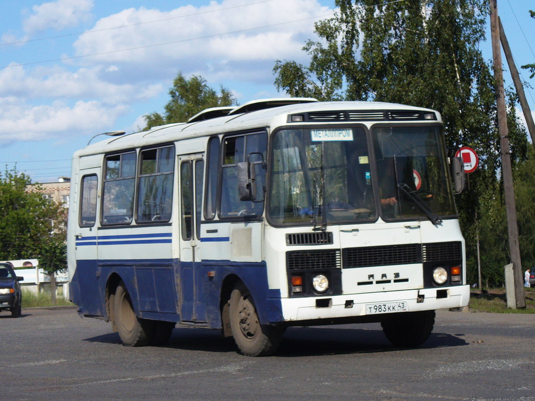 Кировская область, ПАЗ-3205-110 № Т 983 КК 43