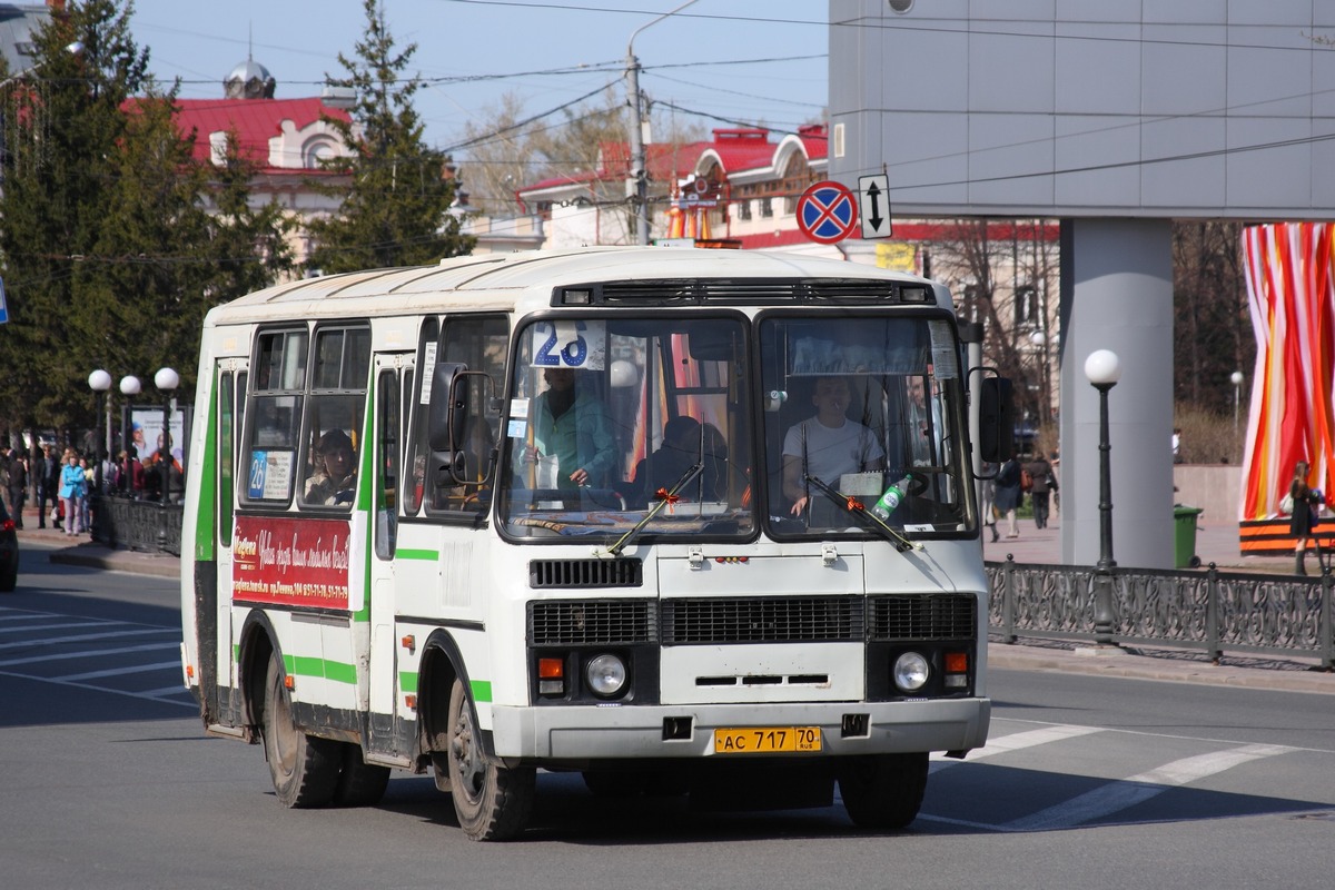 Томская область, ПАЗ-32054 № АС 717 70