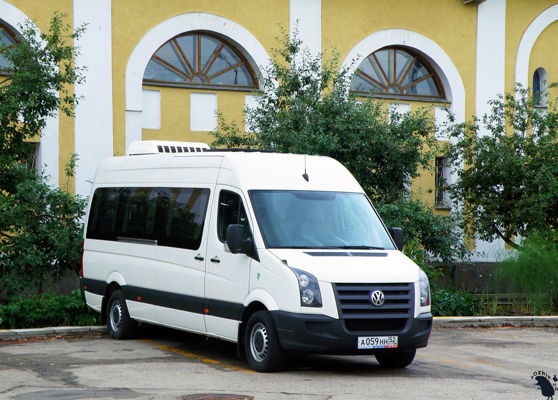 Нижегородская область, Volkswagen Crafter № А 059 НН 52