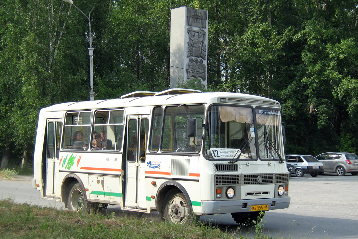 Свердловская область, ПАЗ-32054 № ЕА 555 66