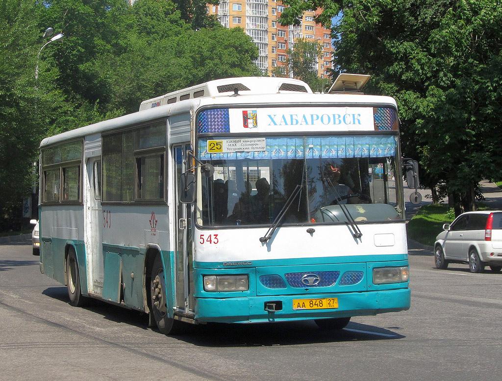 Хабаровский край, Daewoo BS106 Royal City (Busan) № 543