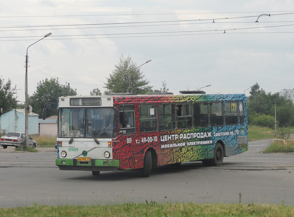 Вологодская область, ЛиАЗ-5256.25 № 0909