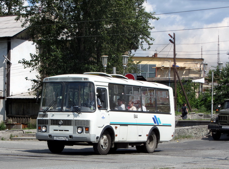 Свердловская область, ПАЗ-32053 № 844