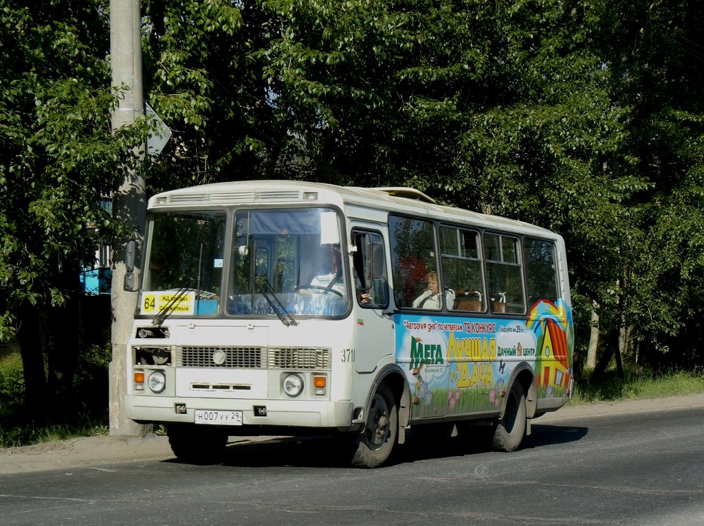 Архангельская область, ПАЗ-32054 № 3711