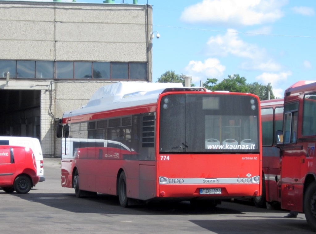 Litvánia, Solaris Urbino III 12 CNG sz.: 774