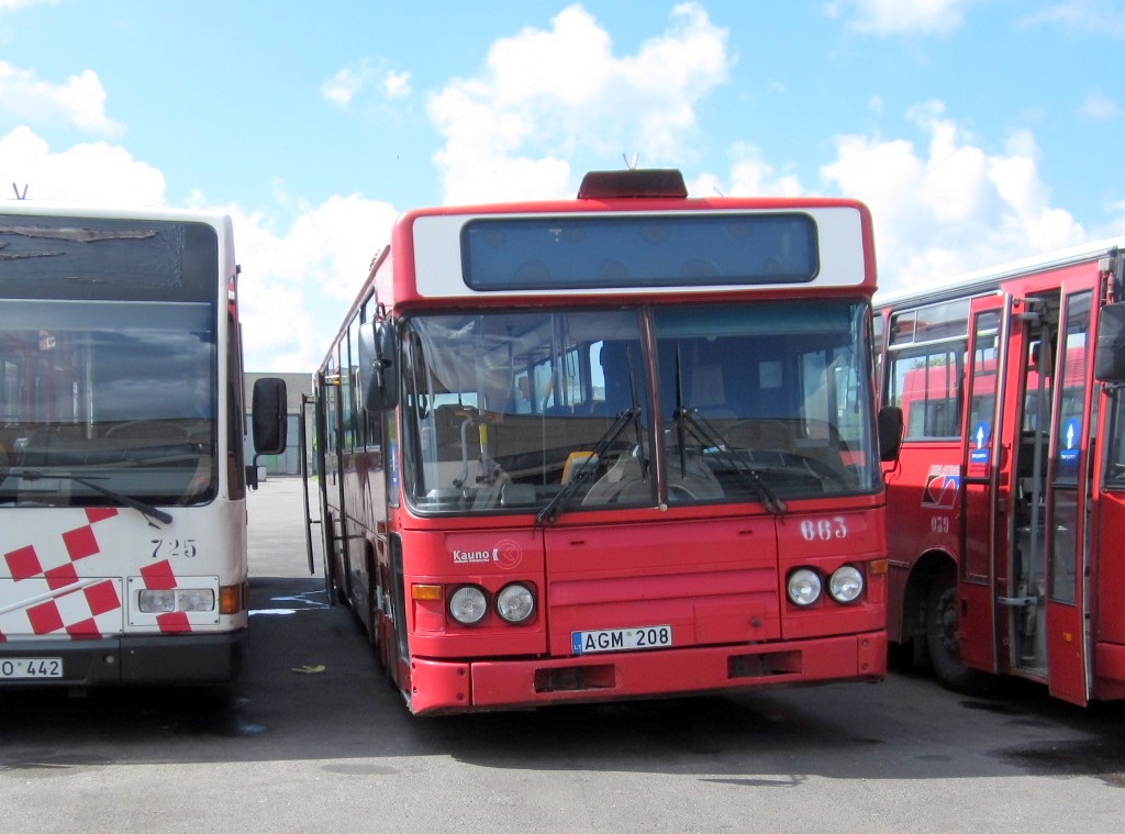 Литва, Scania CN113CLB № 663