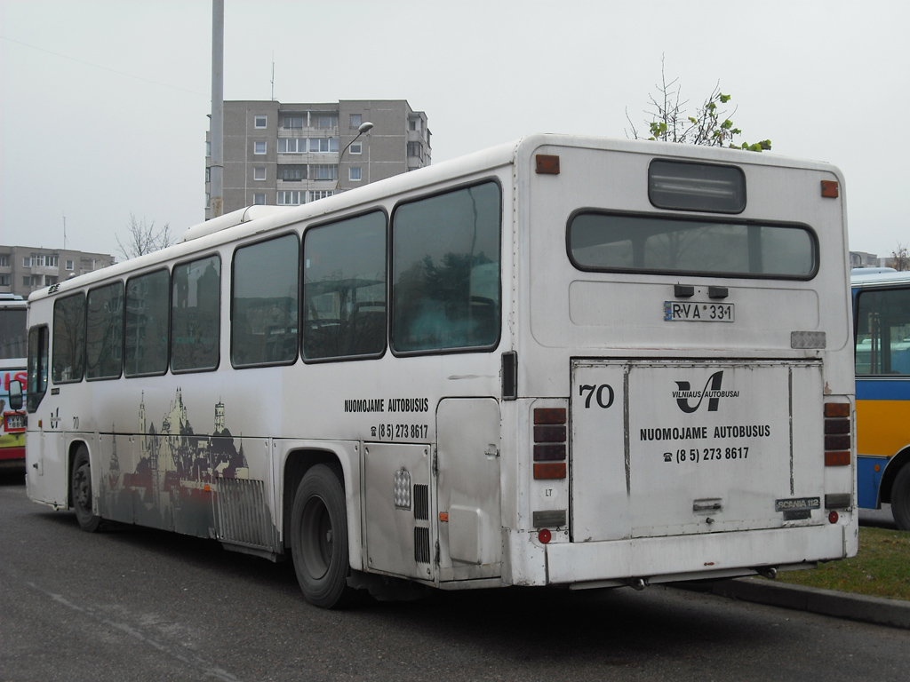 Литва, Scania CN112CLB № 070