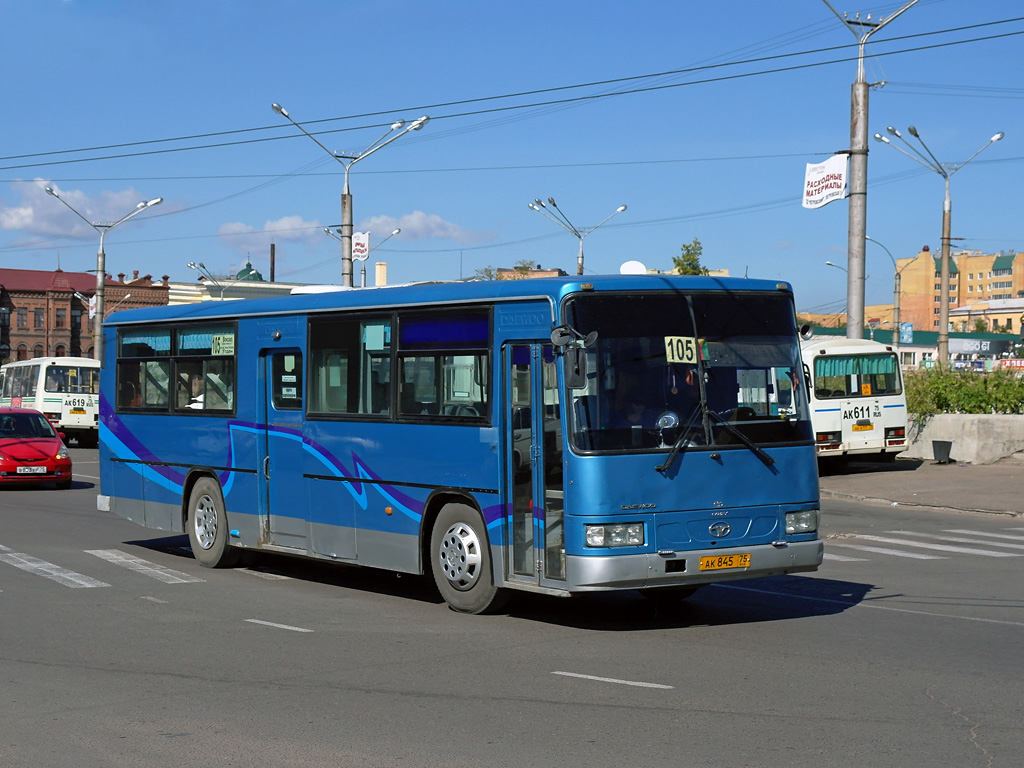 Забайкальский край, Daewoo BS106 Royal City (Busan) № АК 845 75