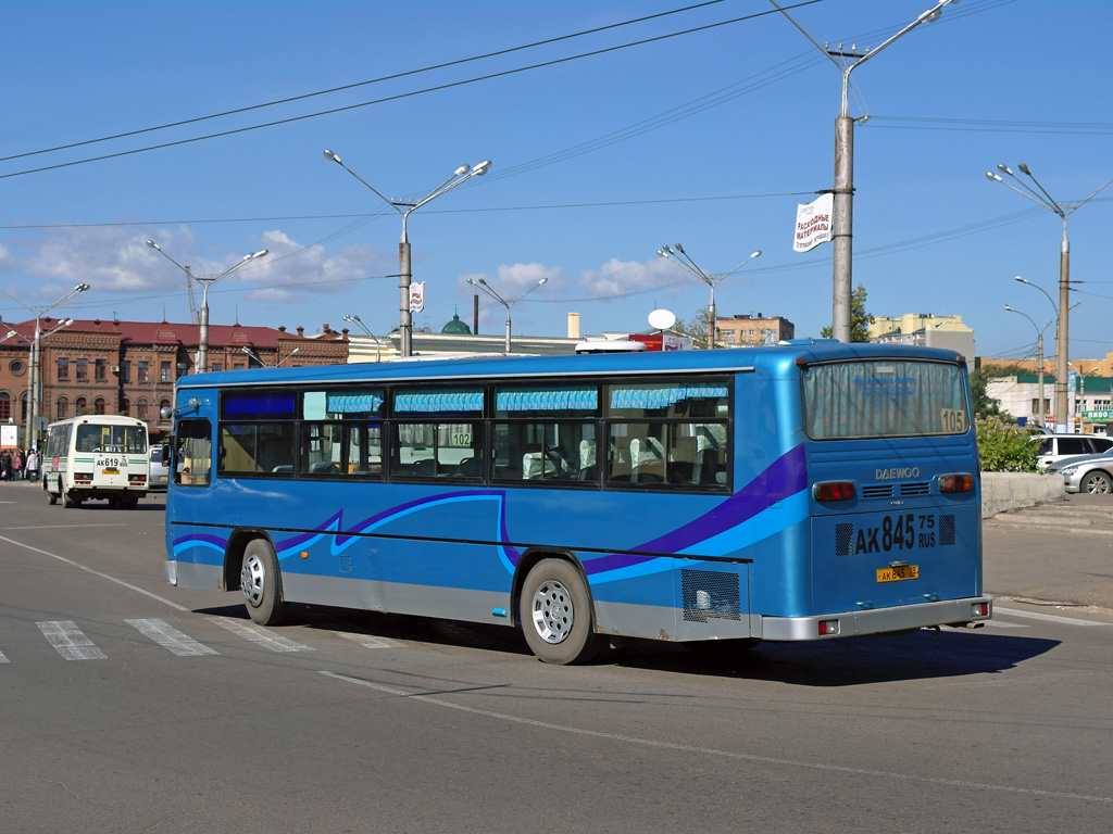 Забайкальский край, Daewoo BS106 Royal City (Busan) № АК 845 75