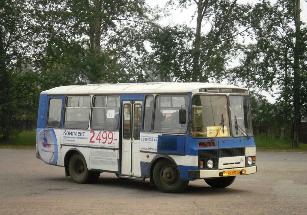 Красноярский край, ПАЗ-3205 (00) № АТ 490 24