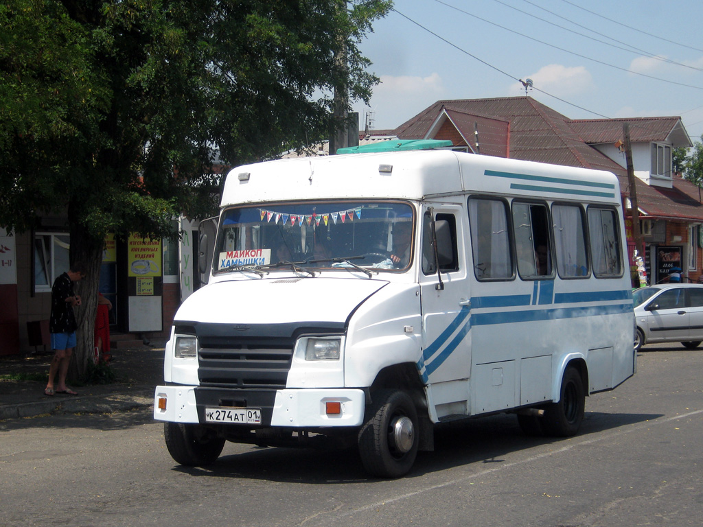 Адыгея, КАвЗ-3244 № К 274 АТ 01
