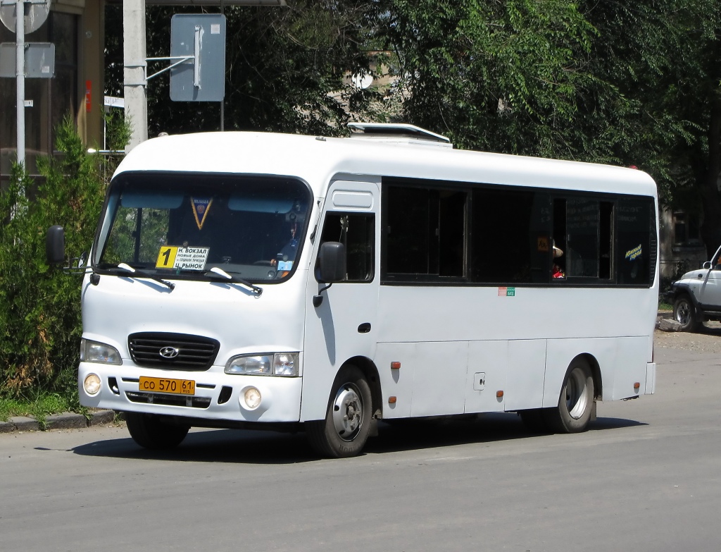 Ростовская область, Hyundai County LWB C10 (ТагАЗ) № СО 570 61