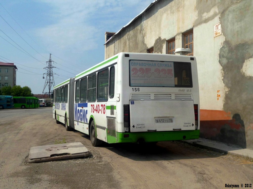 Тюменская область, ЛиАЗ-6212.00 № 156