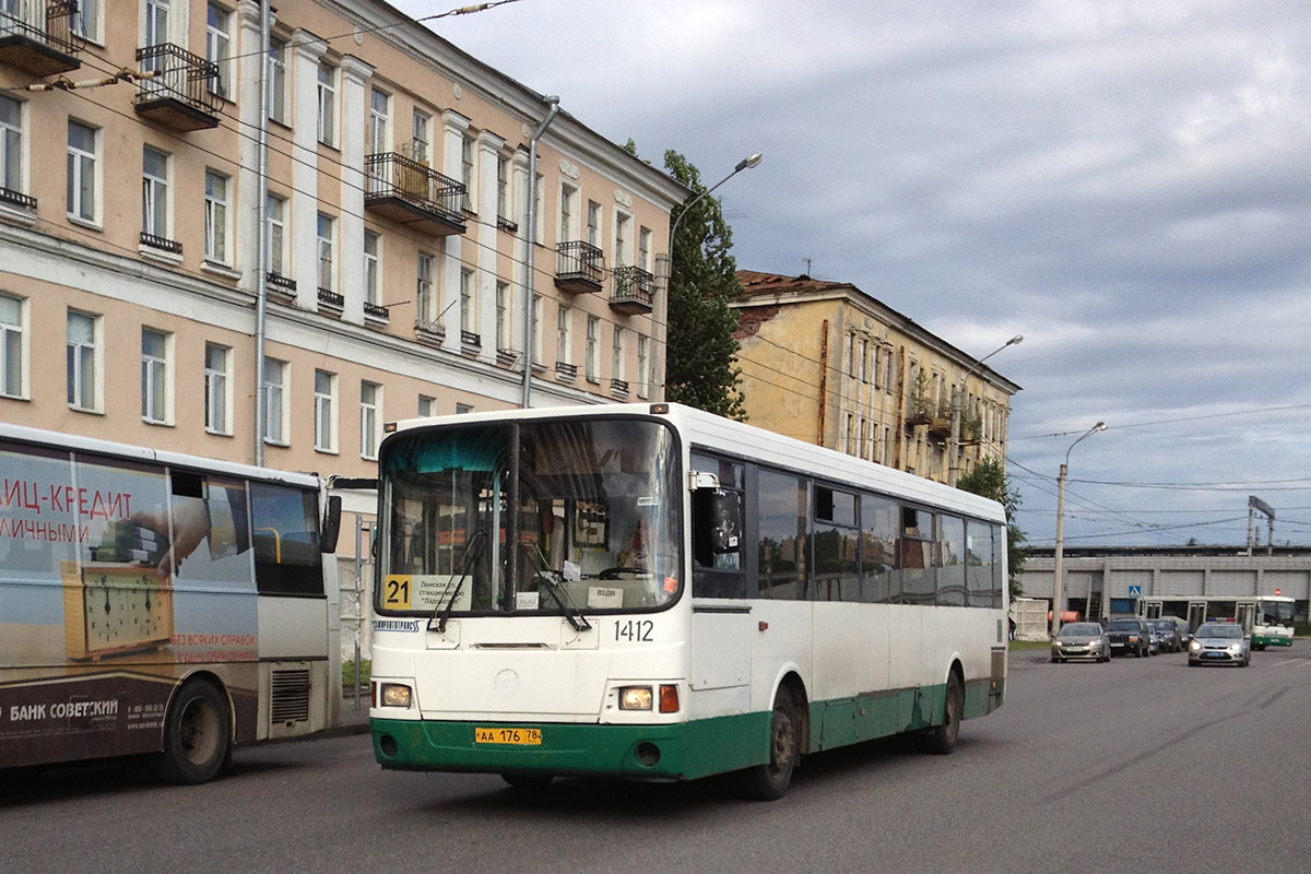 Санкт-Петербург, ЛиАЗ-5256.25 № 1412