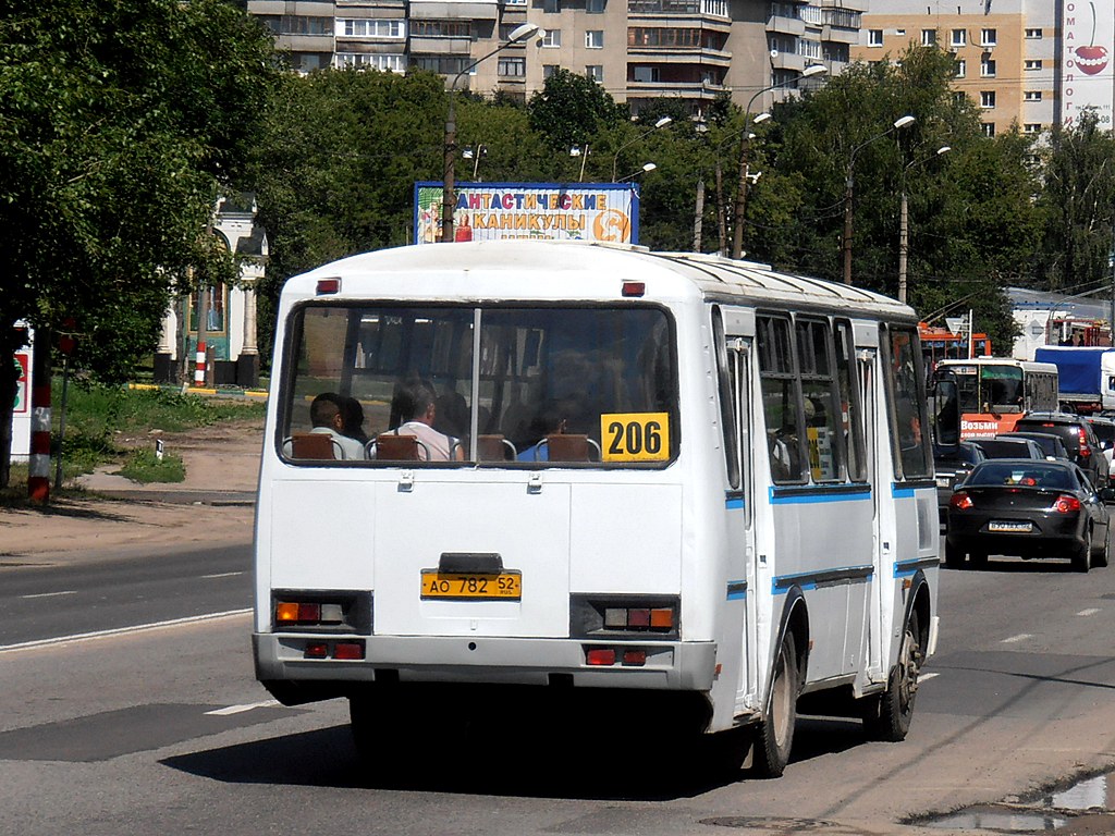 Нижегородская область, ПАЗ-4234 № АО 782 52