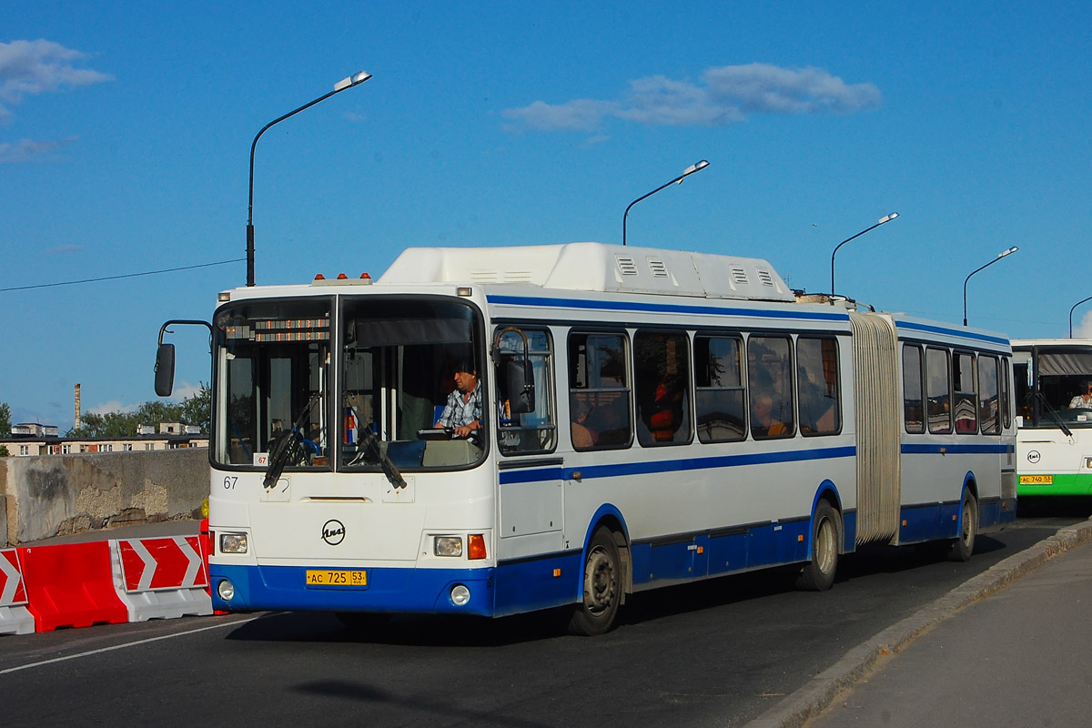 Новгородская область, ЛиАЗ-6212.70 № 67