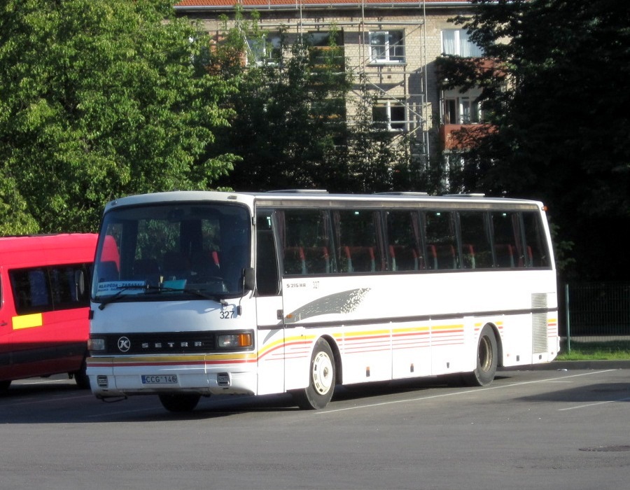 Литва, Setra S215HR-GT № 327