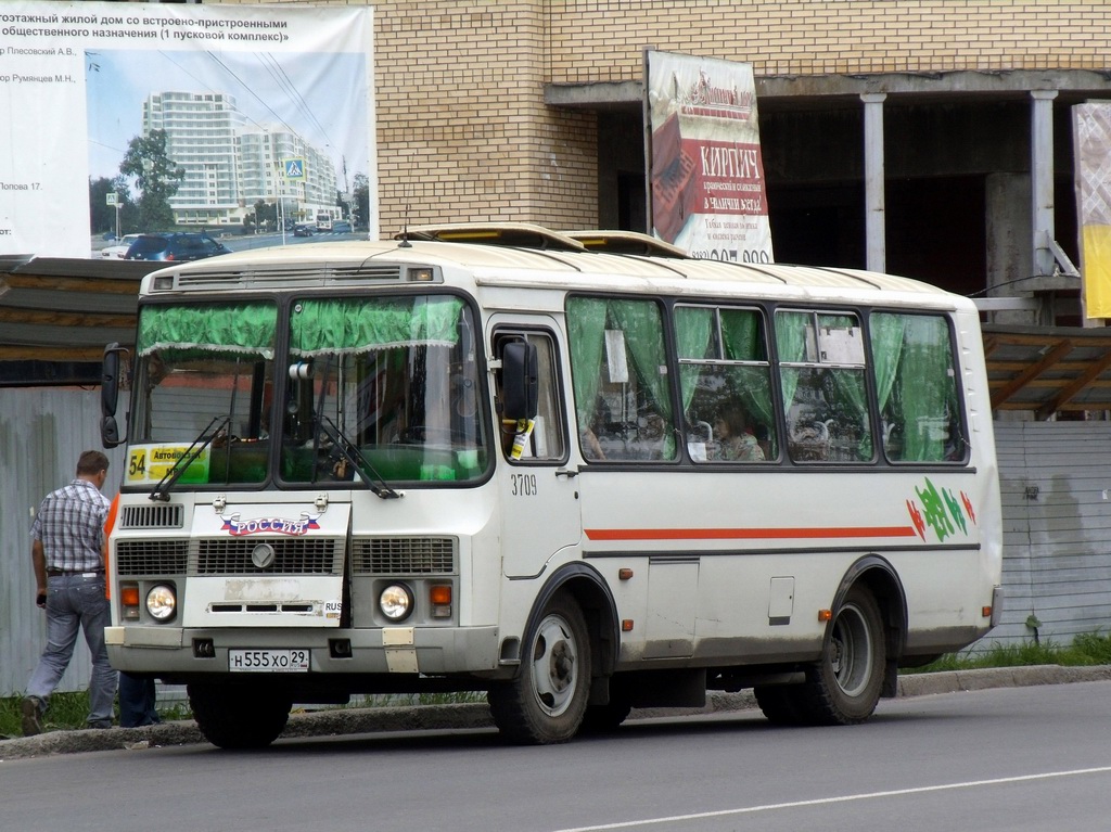 Архангельская область, ПАЗ-32054 № 3709