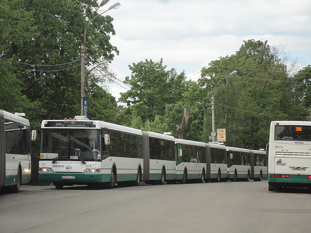 Санкт-Петербург, ЛиАЗ-6213.20 № 2115