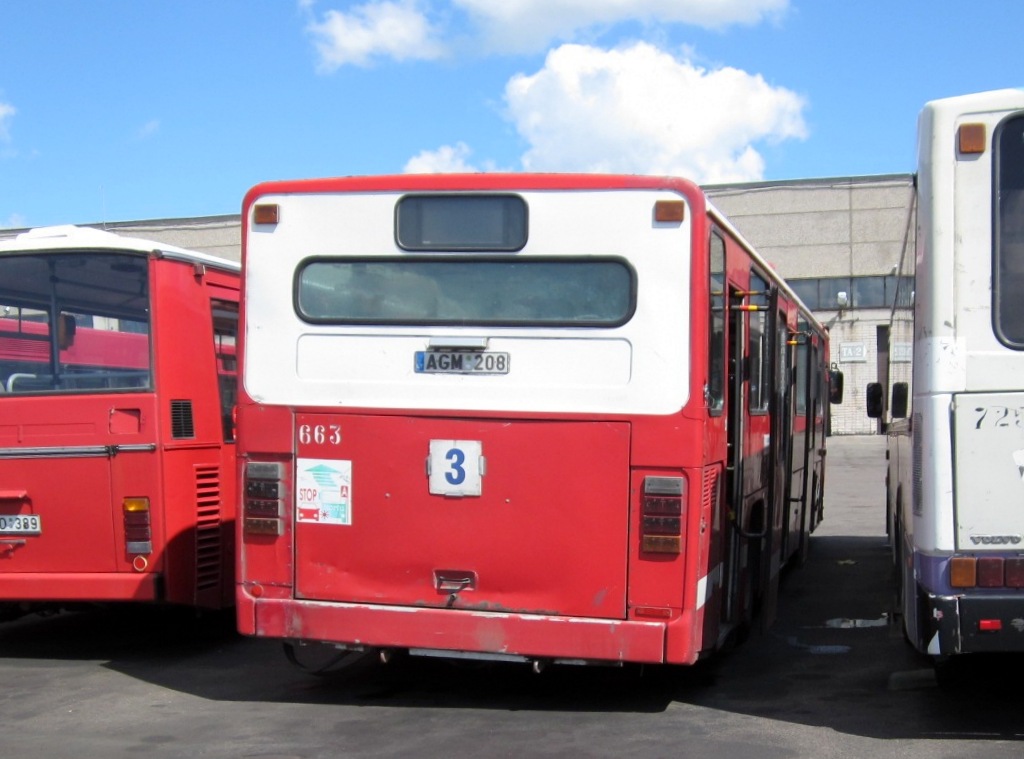 Литва, Scania CN113CLB № 663