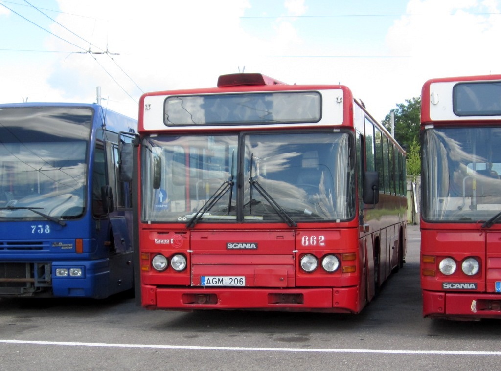 Литва, Scania CN113CLB № 662