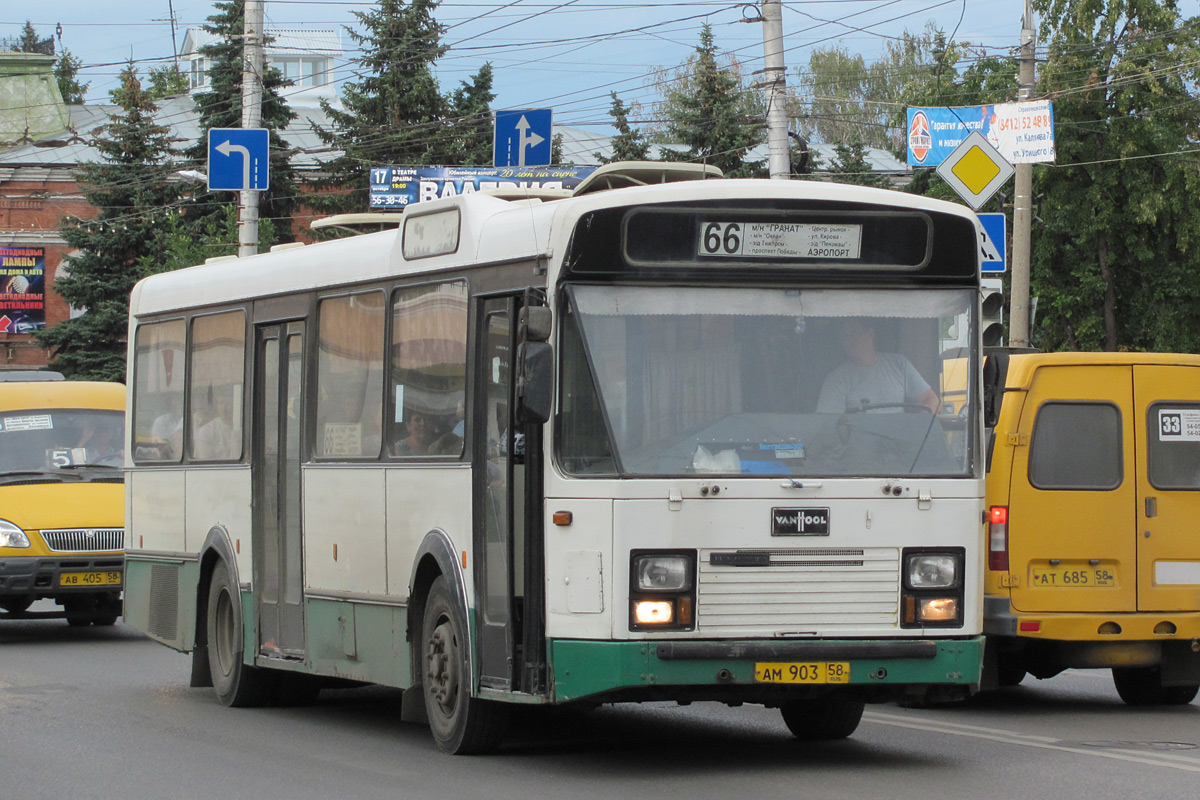 Пензенская область, Van Hool A120/31 № АМ 903 58