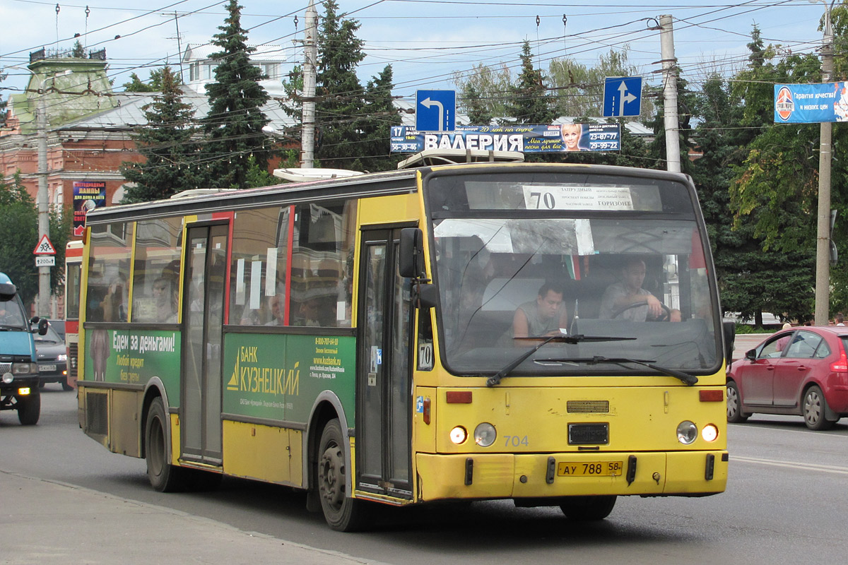 Пензенская область, Van Hool A600 № АУ 788 58