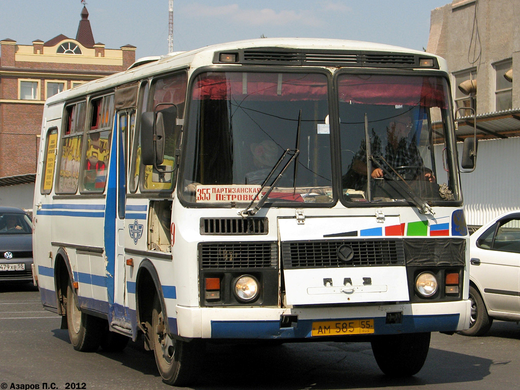 Омская область, ПАЗ-32053 № 339