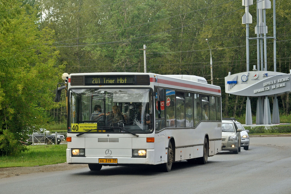 Пермский край, Mercedes-Benz O405N2Ü № АА 319 59