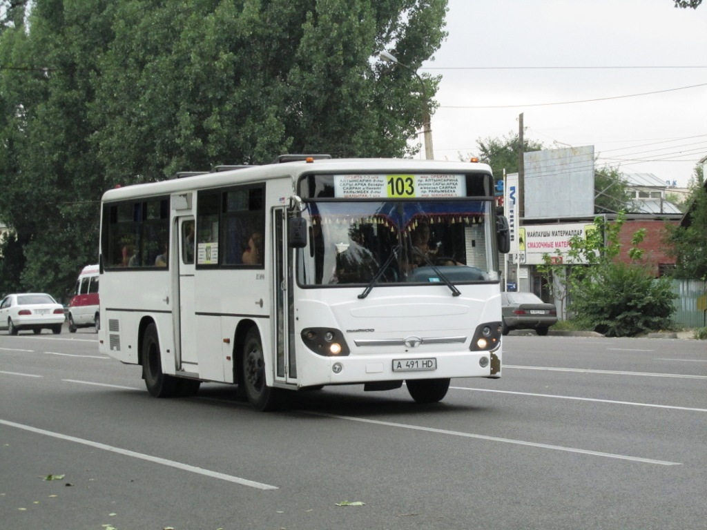 Алматы, Daewoo BS090 (СемАЗ) № A 491 HD