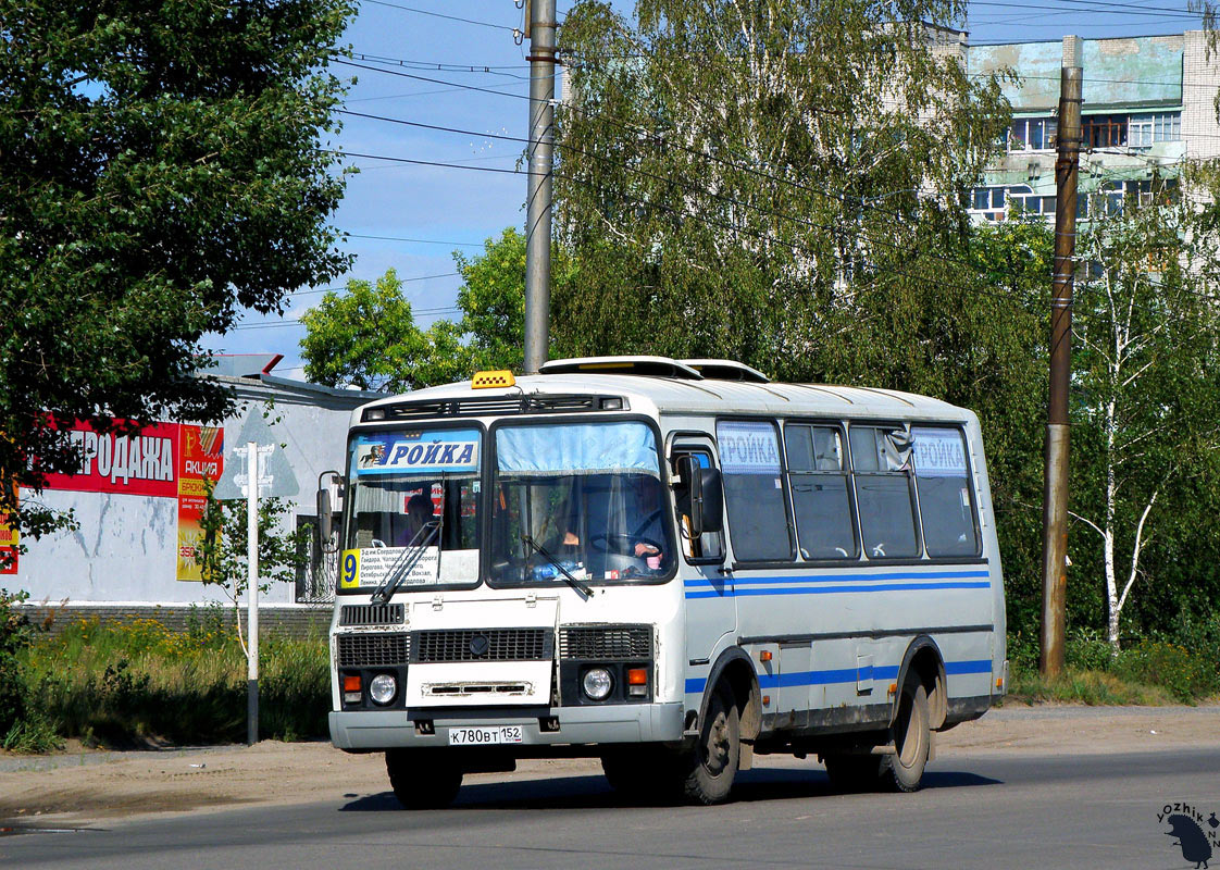 Нижегородская область, ПАЗ-32054 № К 780 ВТ 152