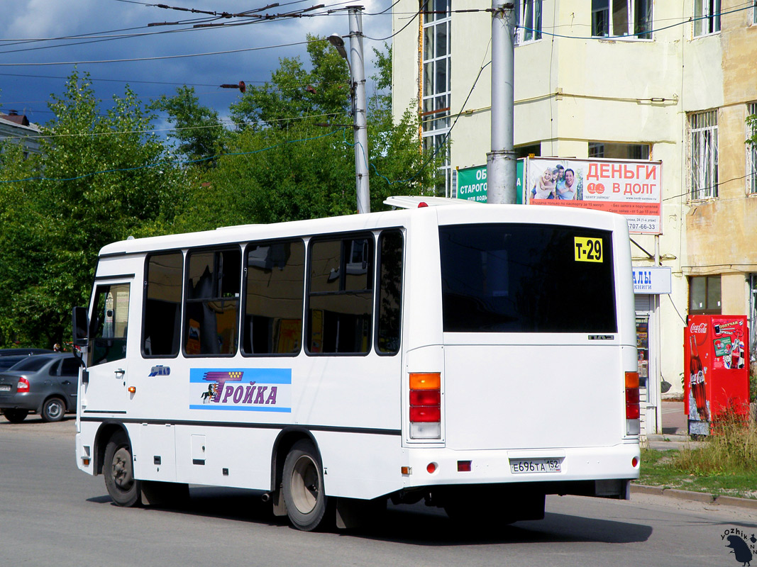 Нижегородская область, ПАЗ-320302-08 № Е 696 ТА 152