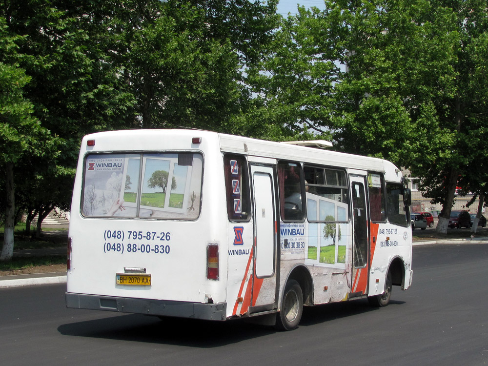 Odessa region, Bogdan A091 # BH 2070 AA
