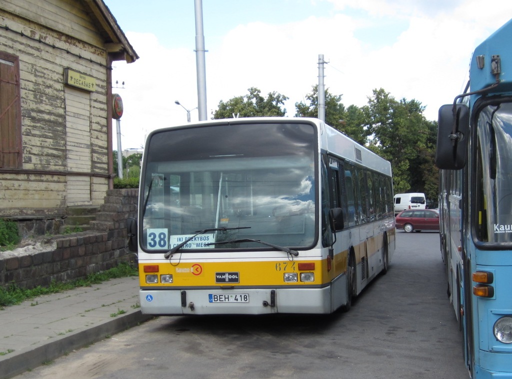 Литва, Van Hool A300 № 674