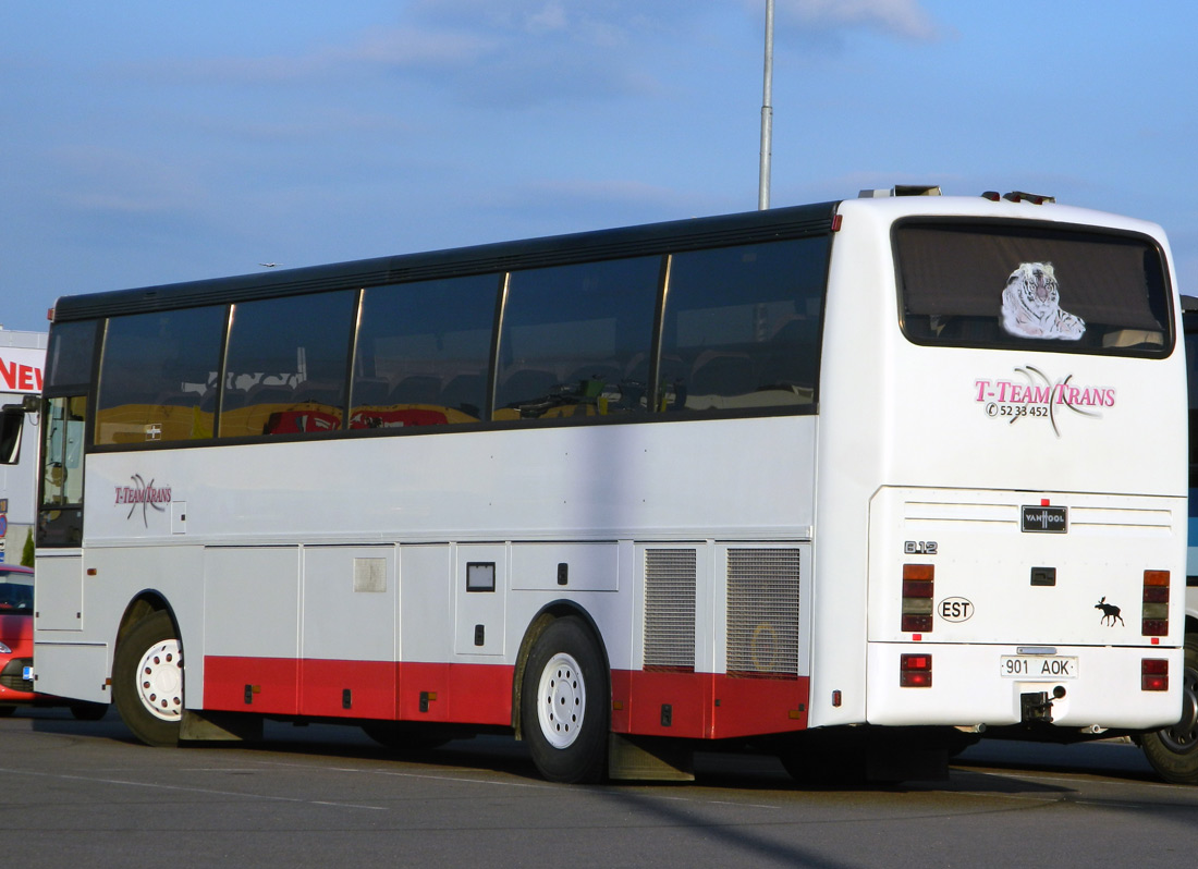 Эстония, Van Hool T8 Alizée 370NL № 901 AOK