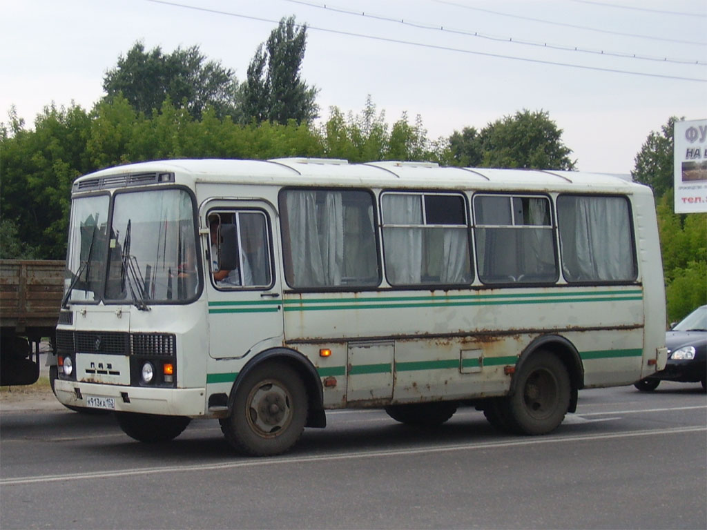 Нижегородская область, ПАЗ-32053 № К 913 КА 152