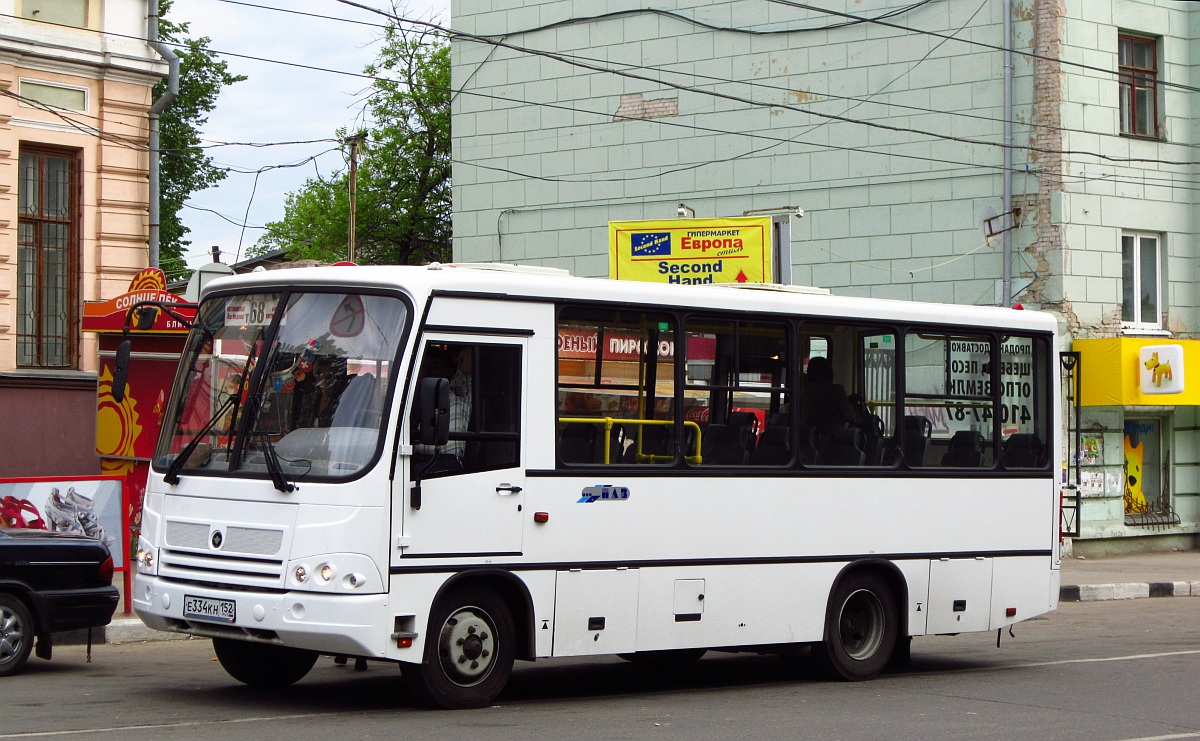 Нижегородская область, ПАЗ-320402-03 № Е 334 КН 152