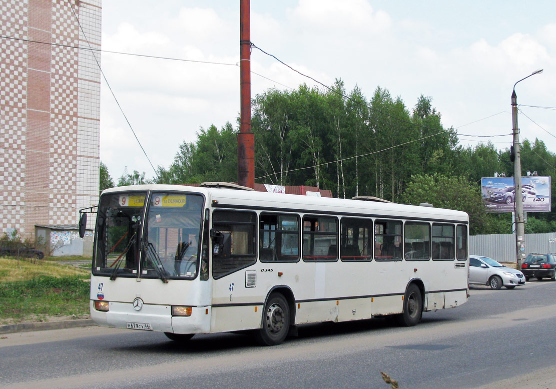 Kostroma region, Mercedes-Benz O345 # 47