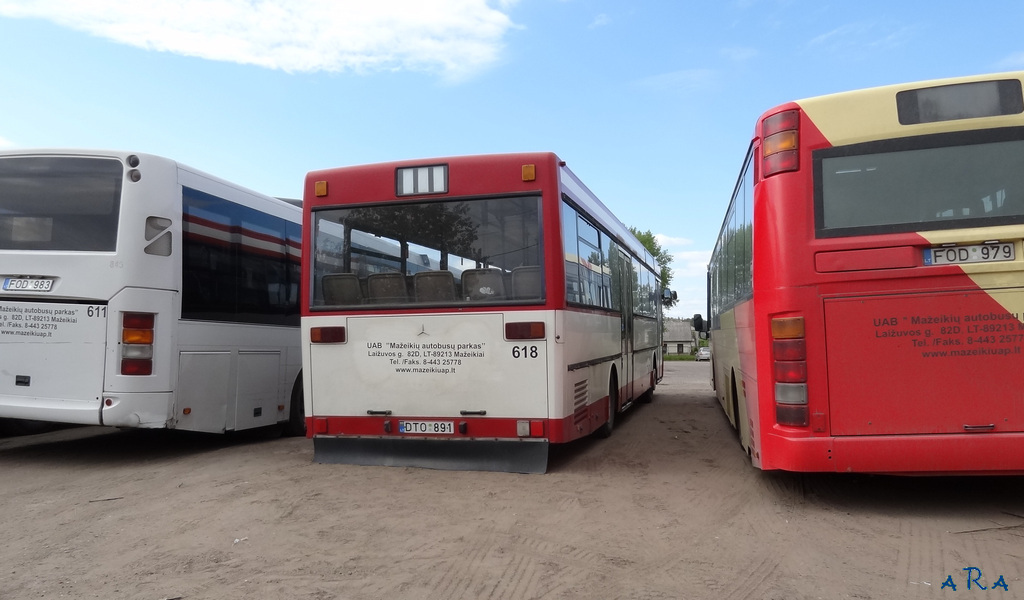 Литва, Mercedes-Benz O405 № 618