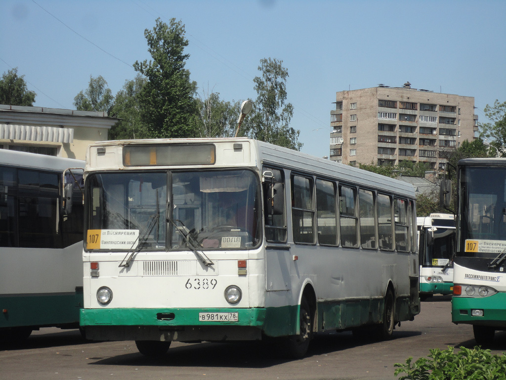 Санкт-Петербург, ЛиАЗ-5256.25 № 6389